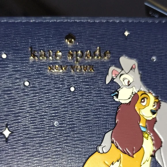 Kate Spade x Disney Blue Wallet - Picture 6 of 13